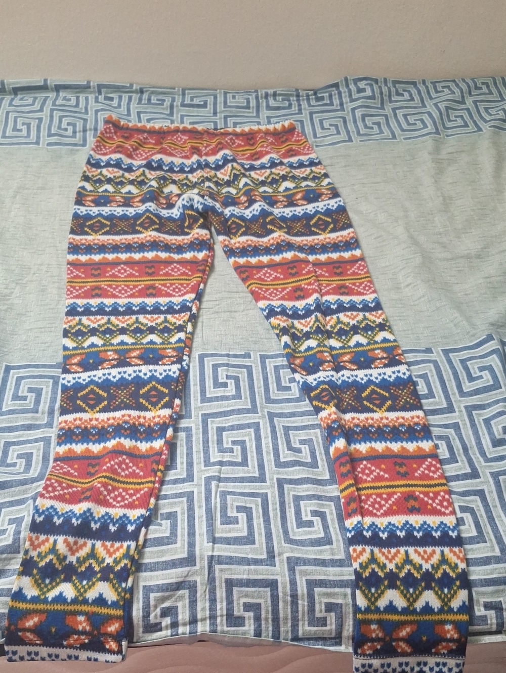 Multicolor Patterned Women’s Jeans Leggings